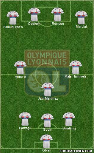 Olympique Lyonnais Formation 2018