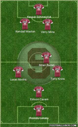 CD Saprissa football formation