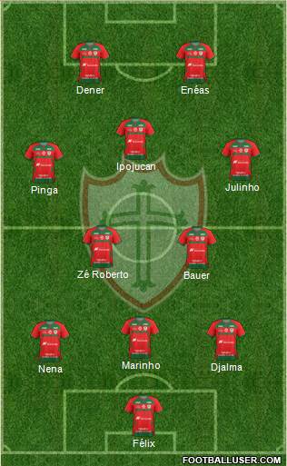 A Portuguesa D Formation 2018