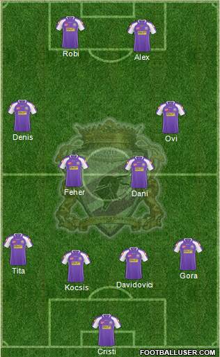 FC Timisoara Formation 2018