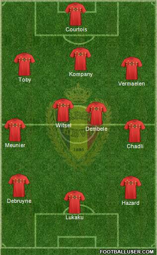 Belgium Formation 2018