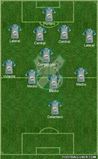CD Platense football formation