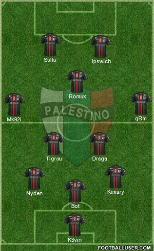 CD Palestino S.A.D.P. Formation 2018