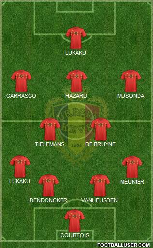 Belgium Formation 2018