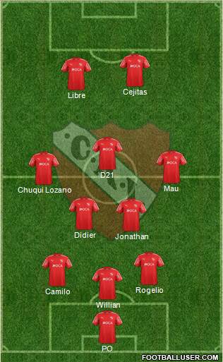 Independiente Formation 2018