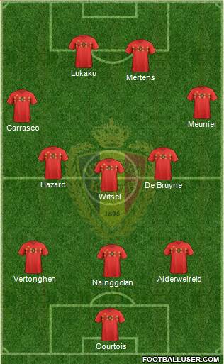 Belgium Formation 2018