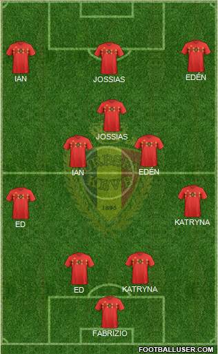 Belgium Formation 2018