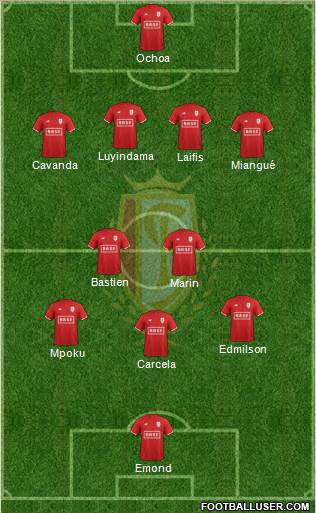 R Standard de Liège football formation