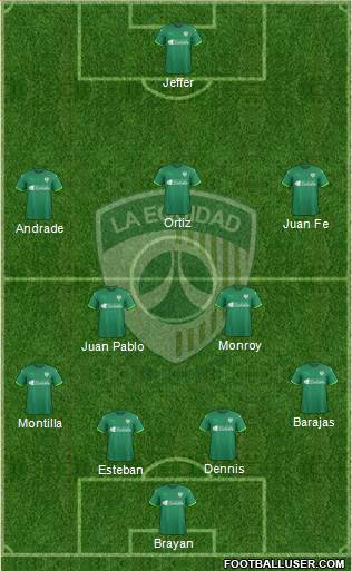 CD La Equidad Formation 2018