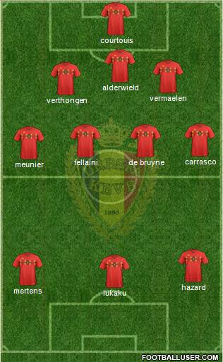 Belgium Formation 2018