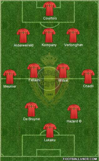Belgium Formation 2018