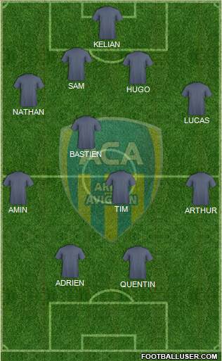 Athlétic Club Arles-Avignon football formation