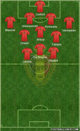 Belgium Formation 2018