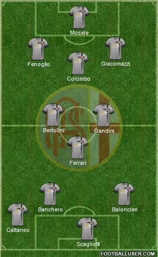 Alessandria football formation