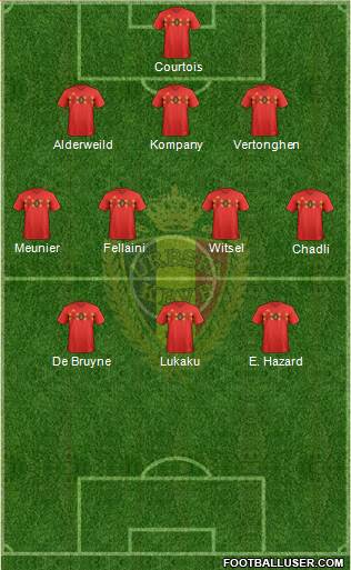 Belgium Formation 2018