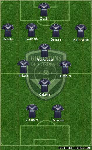 FC Girondins de Bordeaux Formation 2018