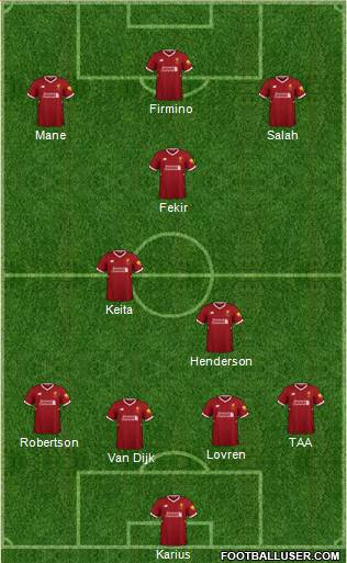 Liverpool Formation 2018