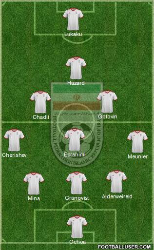 Iran Formation 2018