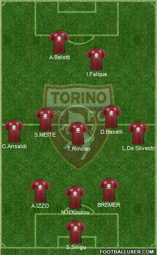 Torino Formation 2018
