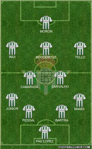 Real Betis B., S.A.D. Formation 2018