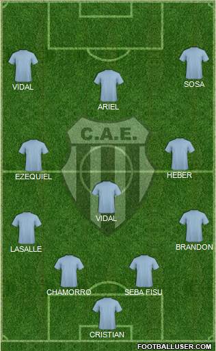 Estudiantes de Buenos Aires Formation 2018
