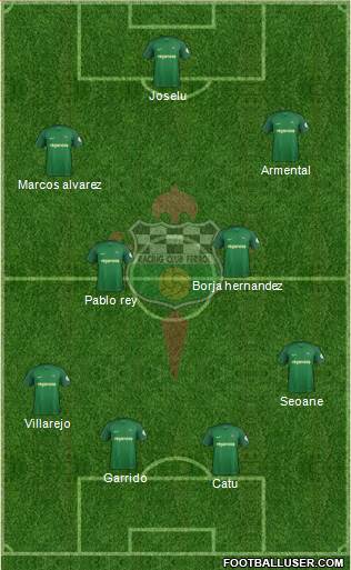 Racing Club de Ferrol S.A.D Formation 2018