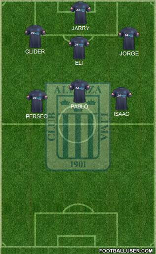 C Alianza Lima Formation 2018