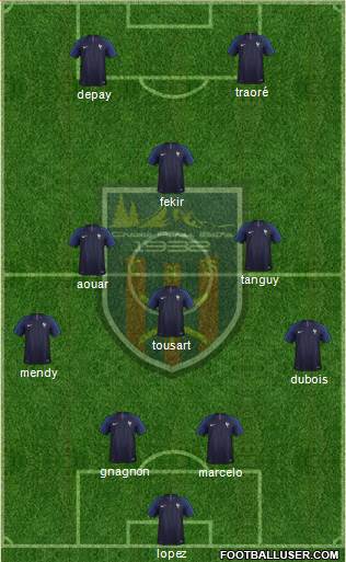 Chabab Aurès Batna football formation