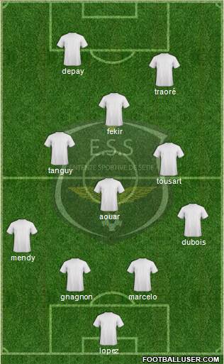 Entente Sportive Sétifienne Formation 2018