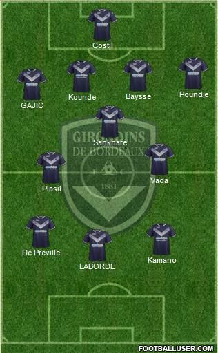 FC Girondins de Bordeaux Formation 2018