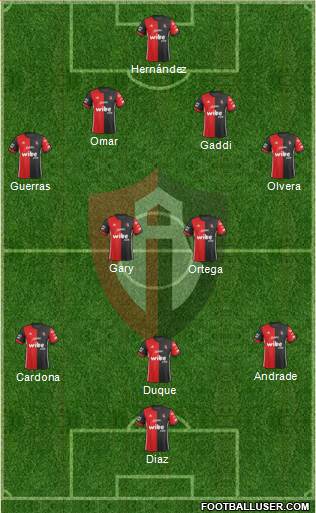 Club Deportivo Atlas Formation 2018