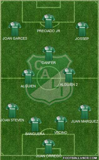 AC Deportivo Cali Formation 2018