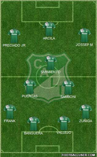 AC Deportivo Cali Formation 2018