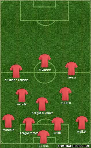 Pro Evolution Soccer Team Formation 2018