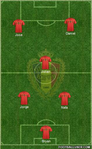 Belgium Formation 2018