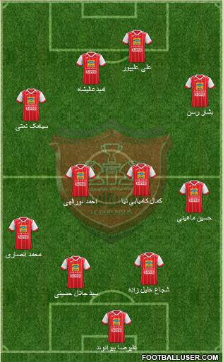 Persepolis Tehran Formation 2018