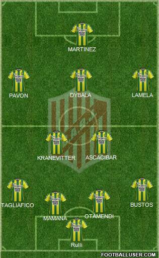 9 de Julio Formation 2018