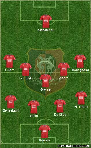 Stade Rennais Football Club Formation 2018