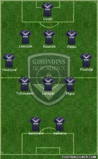 FC Girondins de Bordeaux Formation 2018