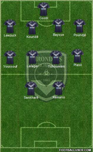 FC Girondins de Bordeaux Formation 2018
