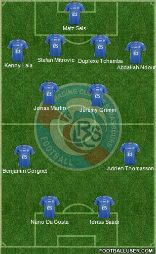 Racing Club de Strasbourg-Football Formation 2018