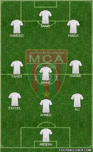 Mouloudia Club d'Alger Formation 2018