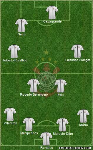 SC Corinthians Paulista Formation 2018