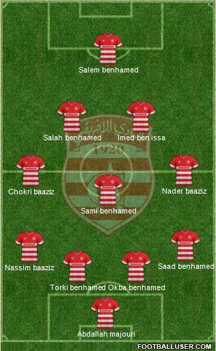 Club Africain Tunis Formation 2018
