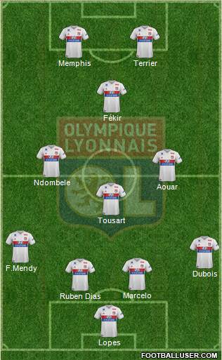 Olympique Lyonnais Formation 2018