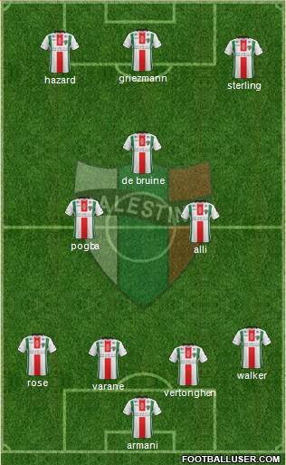 CD Palestino S.A.D.P. Formation 2018