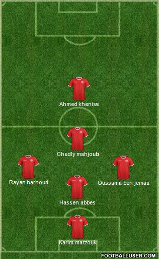 Tunisia Formation 2018