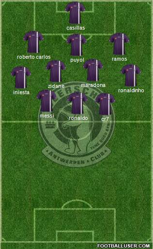 G. Beerschot Antwerpen Formation 2018