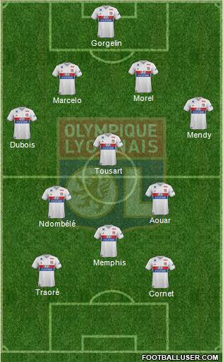 Olympique Lyonnais Formation 2018