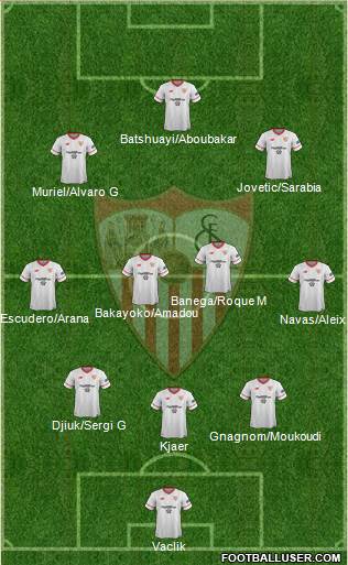 Sevilla F.C., S.A.D. Formation 2018